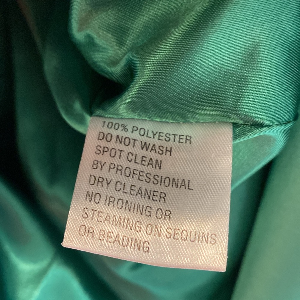 NWT Abby Paris Short Satin Formal Dress - Picture 7 of 7